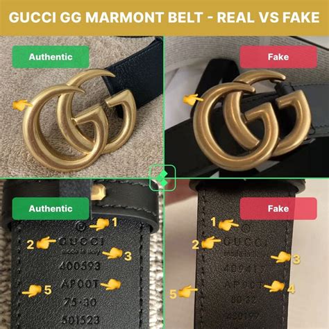 fake vs real gucci marmont belt|authentic gucci belt buckle.